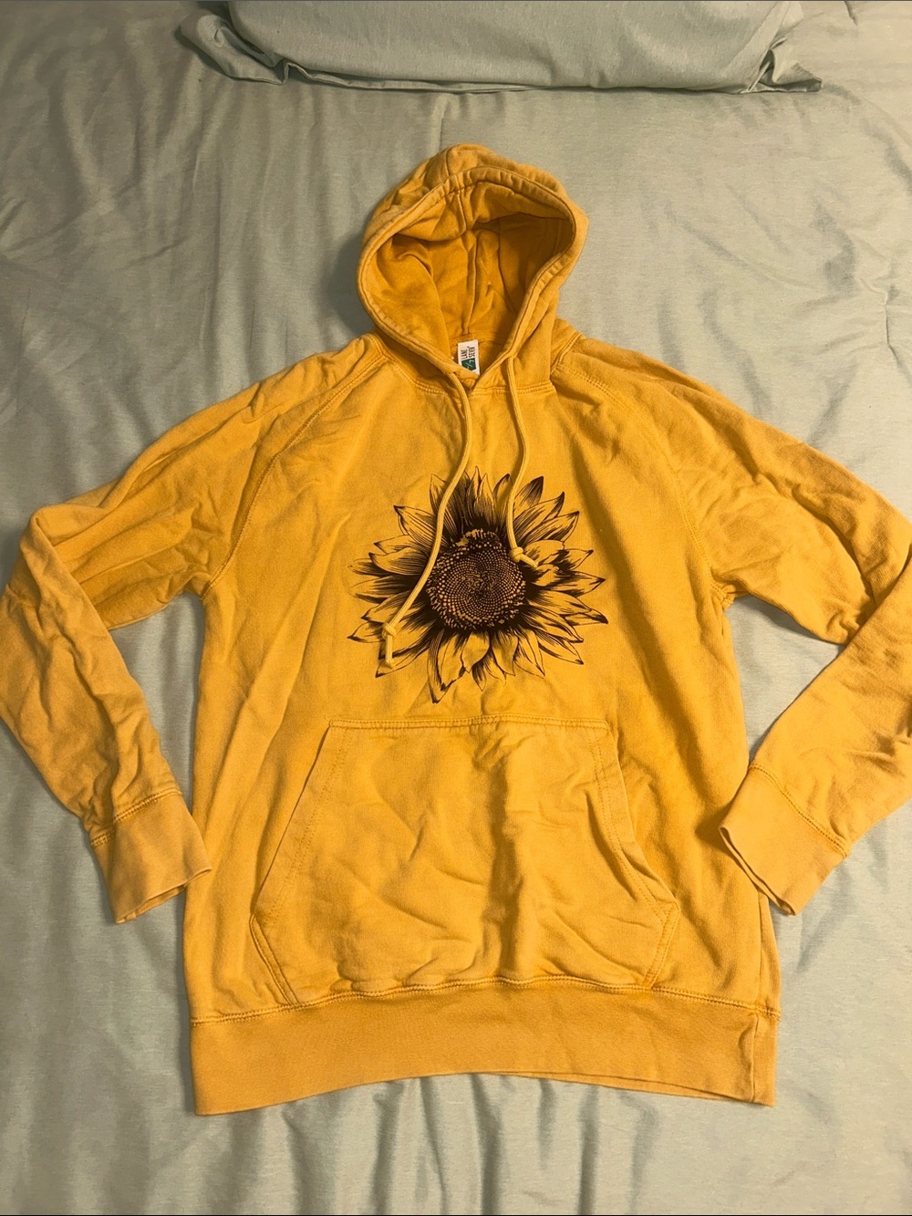 Yellow Sunflower Graphic Hoodie Sweatshirt